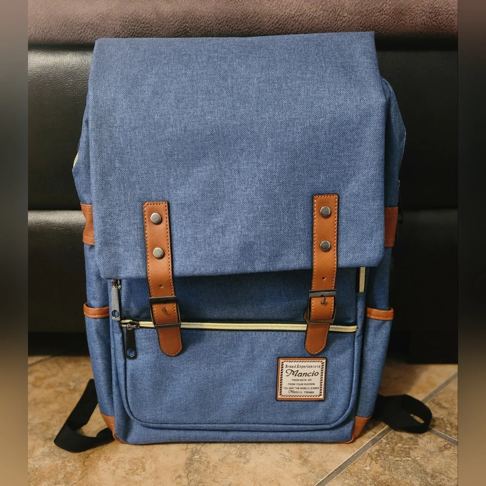 Mansion Laptop Vintage Style Backpack